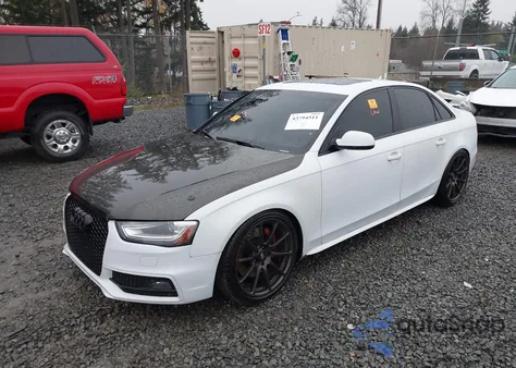 2014 Audi S4 3.0T Premium Plus из США, поврежденный, VIN WAUDGAFL1EA111353